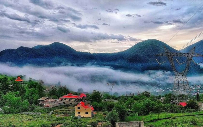جوربند کجاست| روستای شگفت انگیز در شهرستان نور